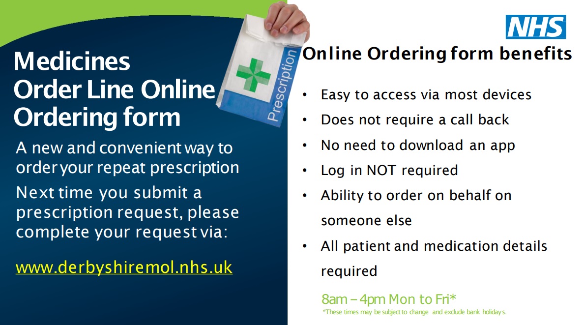 Online Ordering Poster