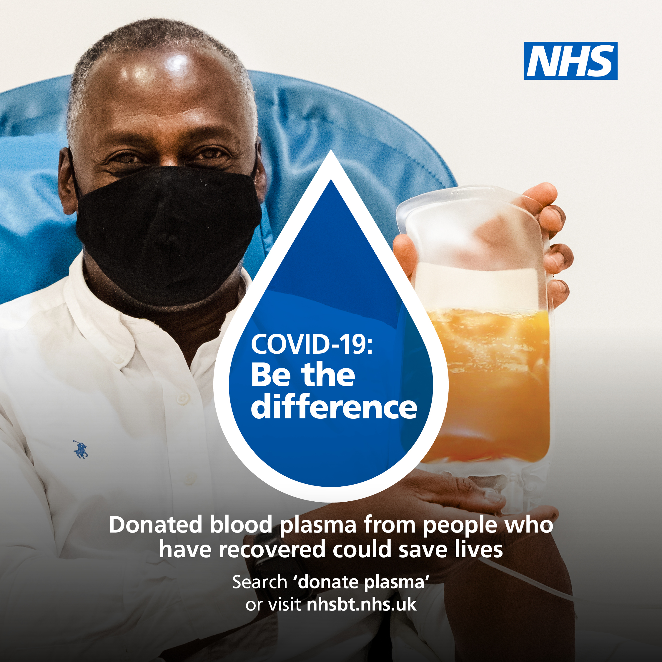 Be the Difference - Donate blood plasma