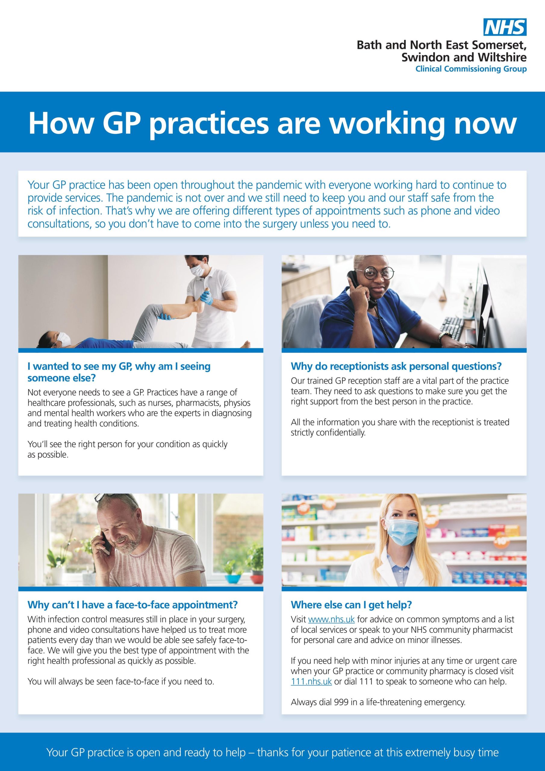 How GP Practices Are Working How GP Practices Are Working