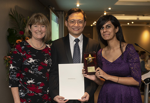 Dr Ong and Dr Shah receive award