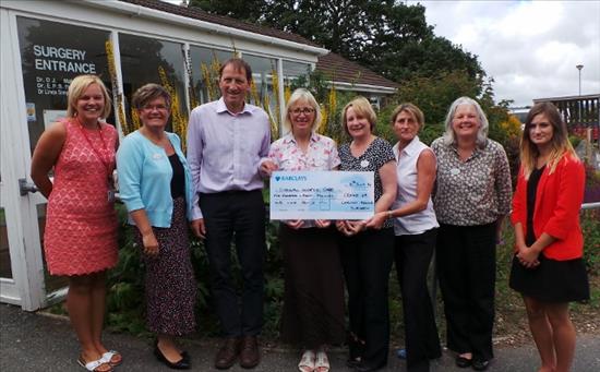 Cheque_Presentation_Cornwall_Hospice_Care_2014