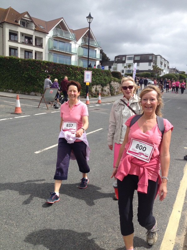 Ali and Kay nr the finish