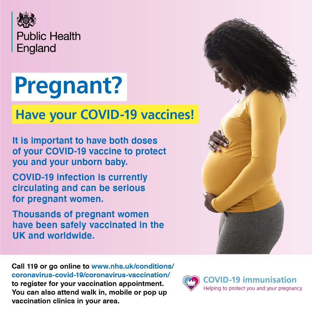 Pregnant? Have your COVID-19 vaccine