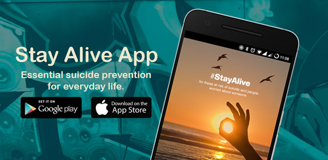 stay alive banner