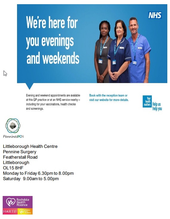 Pennines Primary Care Network Pennines Primary Care Network