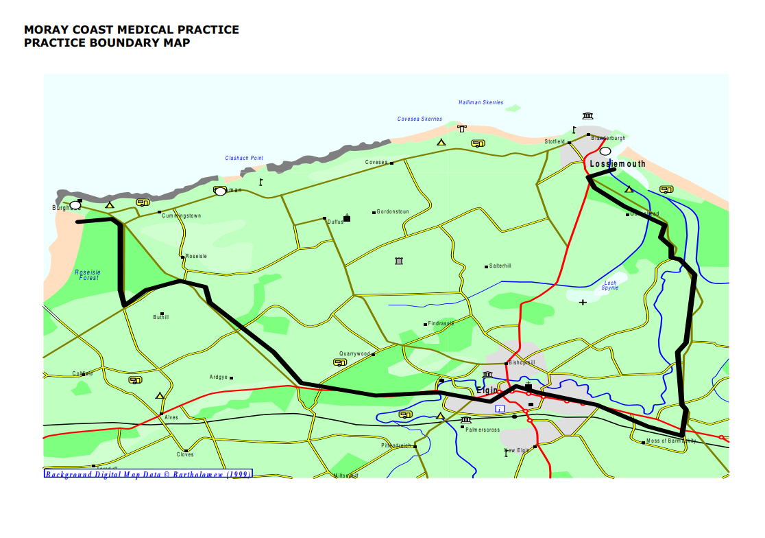 Practice Boundary Map