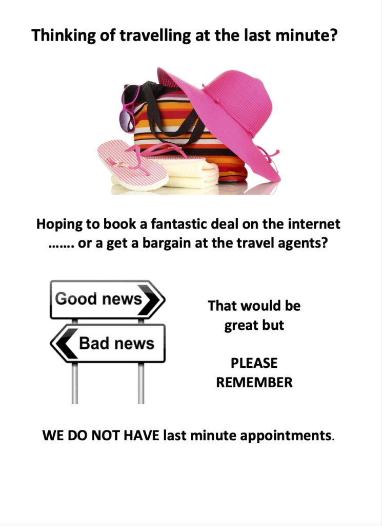 Travel Vaccinations Travel Vaccinations